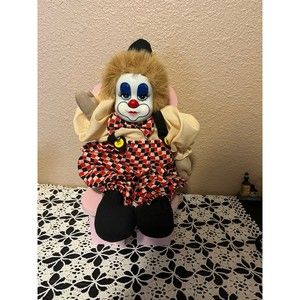Vintage Ceramic Face Clown